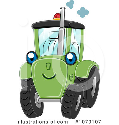 Tractor Clipart #1079107 by BNP Design Studio