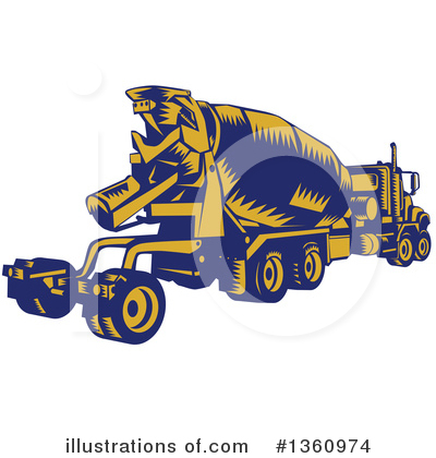 Lorry Clipart #1360974 by patrimonio