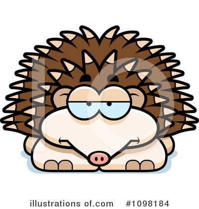 Hedgehog Clipart #1098184 by Cory Thoman
