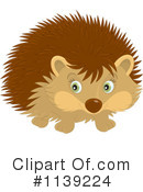 Hedgehog Clipart #1139224 by Alex Bannykh