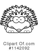 Hedgehog Clipart #1142092 by Cory Thoman