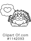 Hedgehog Clipart #1142093 by Cory Thoman