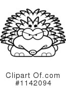 Hedgehog Clipart #1142094 by Cory Thoman