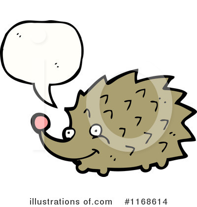 Royalty-Free (RF) Hedgehog Clipart Illustration by lineartestpilot - Stock Sample #1168614