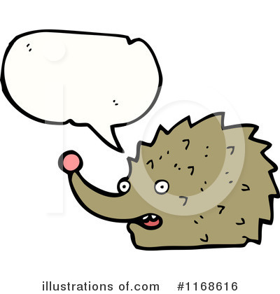 Royalty-Free (RF) Hedgehog Clipart Illustration by lineartestpilot - Stock Sample #1168616
