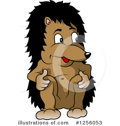 Royalty-Free (RF) Hedgehog Clipart Illustration by dero - Stock Sample #1256053