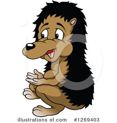 Royalty-Free (RF) Hedgehog Clipart Illustration by dero - Stock Sample #1269403