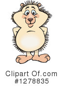 Hedgehog Clipart #1278835 by Dennis Holmes Designs
