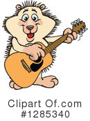 Hedgehog Clipart #1285340 by Dennis Holmes Designs