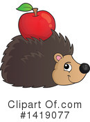 Hedgehog Clipart #1419077 by visekart