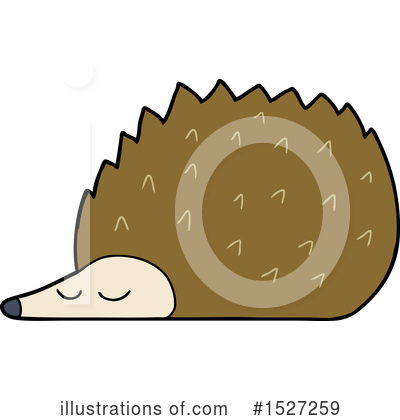 Royalty-Free (RF) Hedgehog Clipart Illustration by lineartestpilot - Stock Sample #1527259