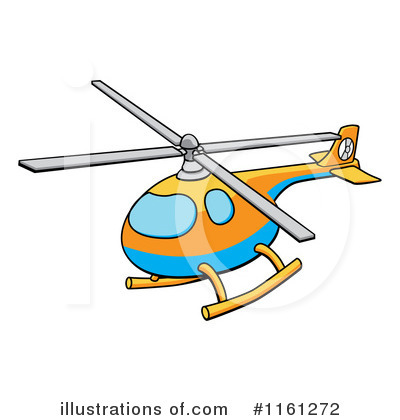 Royalty-Free (RF) Helicopter Clipart Illustration by AtStockIllustration - Stock Sample #1161272
