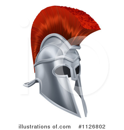 Royalty-Free (RF) Helmet Clipart Illustration by AtStockIllustration - Stock Sample #1126802