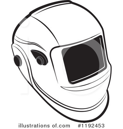 Royalty-Free (RF) Helmet Clipart Illustration by Lal Perera - Stock Sample #1192453