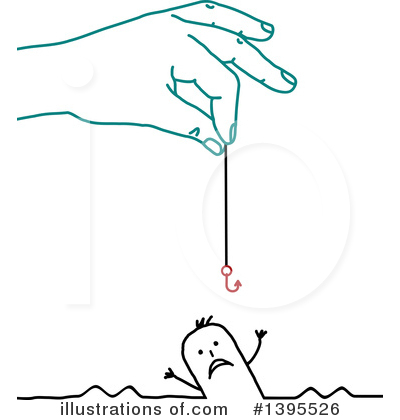 Drowning Clipart #1395526 by NL shop