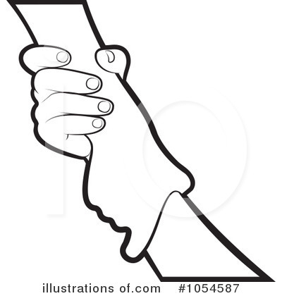 Royalty-Free (RF) Helping Clipart Illustration by Lal Perera - Stock Sample #1054587