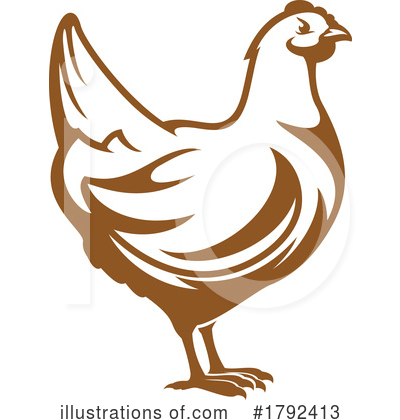 Chicken Clipart #1792413 by Vector Tradition SM