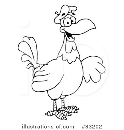 French Hens Clipart #83202 by Hit Toon