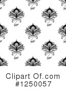 Henna Flower Clipart #1250057 by Vector Tradition SM