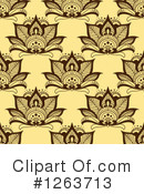 Henna Flower Clipart #1263713 by Vector Tradition SM