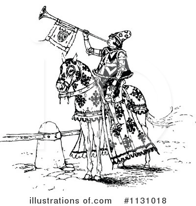 Royalty-Free (RF) Herald Clipart Illustration by Prawny Vintage - Stock Sample #1131018