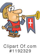 Herald Clipart #1192329 by toonaday
