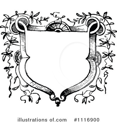Royalty-Free (RF) Heraldic Clipart Illustration by Prawny Vintage - Stock Sample #1116900
