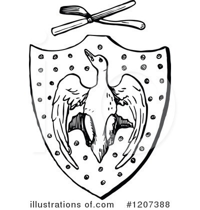 Royalty-Free (RF) Heraldry Clipart Illustration by Prawny Vintage - Stock Sample #1207388