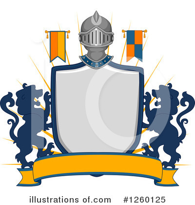 Royalty-Free (RF) Heraldry Clipart Illustration by BNP Design Studio - Stock Sample #1260125