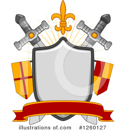 Royalty-Free (RF) Heraldry Clipart Illustration by BNP Design Studio - Stock Sample #1260127