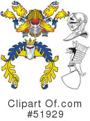Heraldry Clipart #51929 by dero