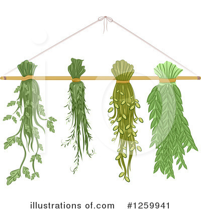 Royalty-Free (RF) Herbs Clipart Illustration by BNP Design Studio - Stock Sample #1259941