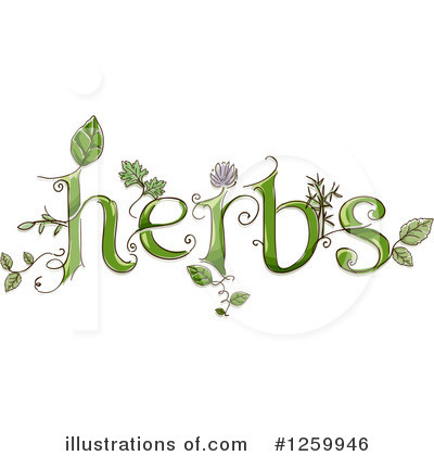 Royalty-Free (RF) Herbs Clipart Illustration by BNP Design Studio - Stock Sample #1259946