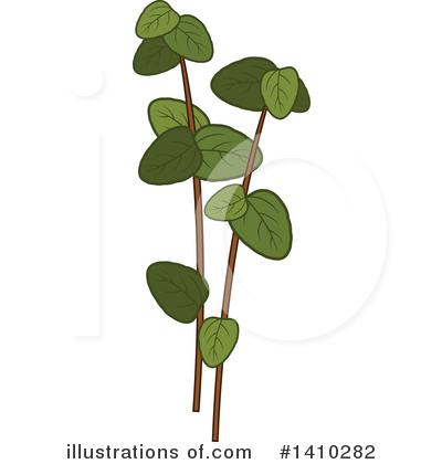 Royalty-Free (RF) Herbs Clipart Illustration by Vector Tradition SM - Stock Sample #1410282