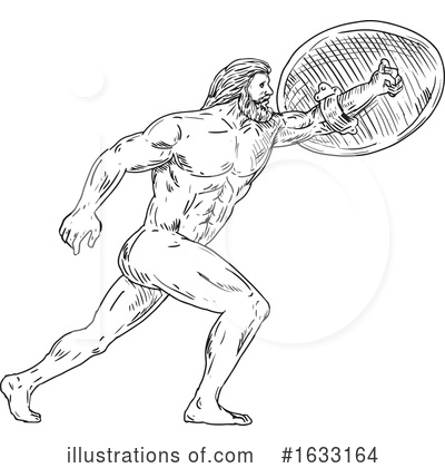 Royalty-Free (RF) Hercules Clipart Illustration by patrimonio - Stock Sample #1633164