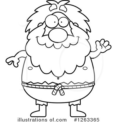 Royalty-Free (RF) Hermit Clipart Illustration by Cory Thoman - Stock Sample #1263365