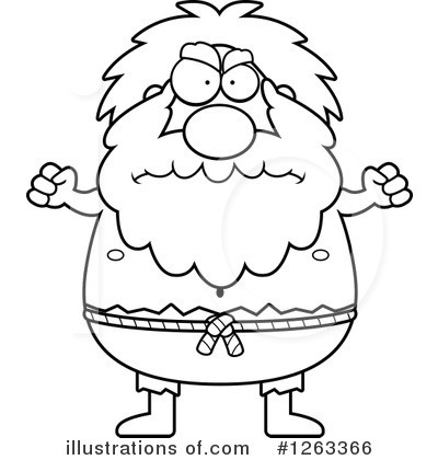 Royalty-Free (RF) Hermit Clipart Illustration by Cory Thoman - Stock Sample #1263366