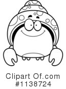 Hermit Crab Clipart #1138724 by Cory Thoman