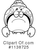 Hermit Crab Clipart #1138725 by Cory Thoman