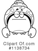 Hermit Crab Clipart #1138734 by Cory Thoman