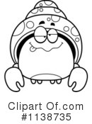 Hermit Crab Clipart #1138735 by Cory Thoman