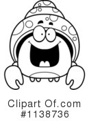 Hermit Crab Clipart #1138736 by Cory Thoman