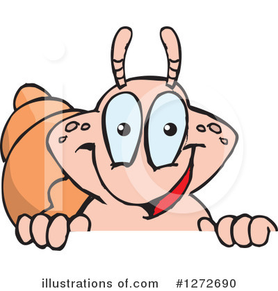 Hermit Crab Clipart #1272690 by Dennis Holmes Designs