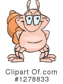 Hermit Crab Clipart #1278833 by Dennis Holmes Designs