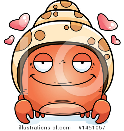 Royalty-Free (RF) Hermit Crab Clipart Illustration by Cory Thoman - Stock Sample #1451057