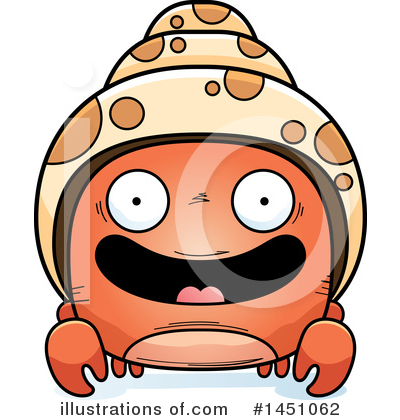 Hermit Crab Clipart #1451062 by Cory Thoman