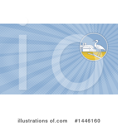 Royalty-Free (RF) Heron Clipart Illustration by patrimonio - Stock Sample #1446160