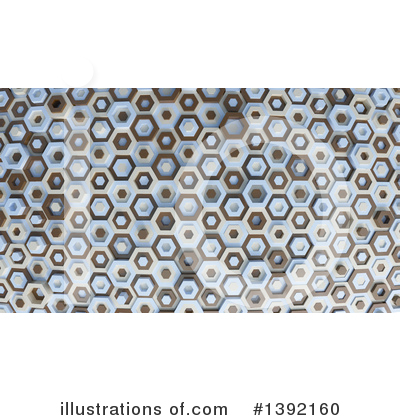 Hexagon Clipart #1392160 by KJ Pargeter