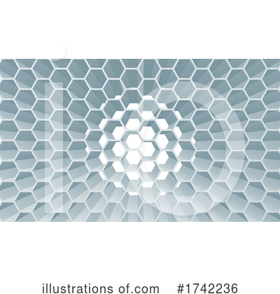 Hexagon Clipart #1742236 by AtStockIllustration