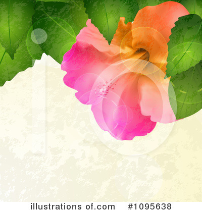 Royalty-Free (RF) Hibiscus Clipart Illustration by elaineitalia - Stock Sample #1095638